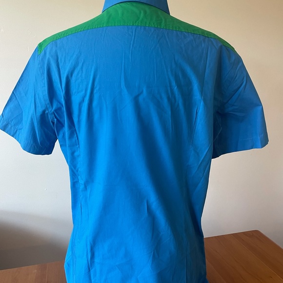 Raf Simons Men’s shirt color block Large - Picture 3 of 10